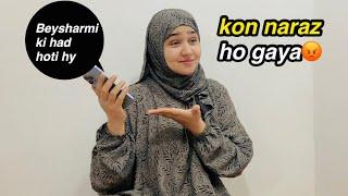 Naraz || besharmi ki had hoti hy || salma yaseen vlogs ||