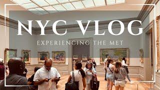 I WAS NOT EXPECTING THIS | EXPERIENCE THE MET WITH ME | NYC VLOG | Alex Goddard Art