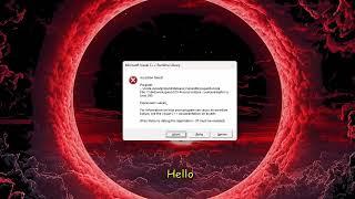 How to Fix Microsoft Visual C++ Runtime Library Assertion Failed vulcan
