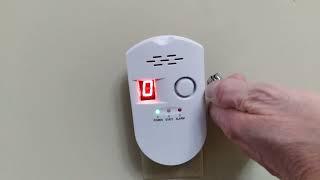 Gas Leak Detector, Natural Digital Gas Detector Review, outlet hog and louder would be better