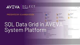 SQL Data Grid in AVEVA System Platform