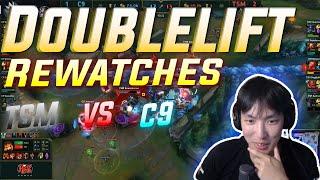 Doublelift Rewatches Best Game against Sneaky | Speaks On Old Teammates | League Twitch Highlights