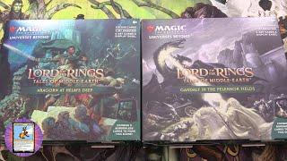 MTG Lord of the Rings Scene Boxes Opening! (1/2)