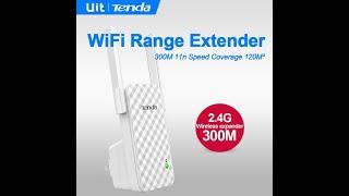 Tenda A9 Range Extender Setup