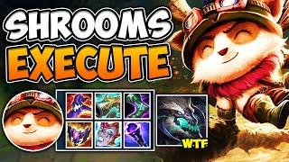 Teemo but ONE Shroom will Execute you from full Health (Deadly Shrooms)