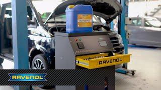 Professioneller Getriebeöl-Service mit Equipment & Knowhow von RAVENOL