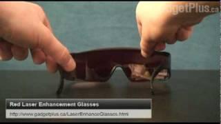 Red Laser Enhancement Glasses in Action - Gadget Plus