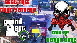 I paid the BLOODS GANG $1 MILLION to promote me to O.G! Top 5 BEST RAGEMP GTA 5 RP SERVERS PT.2