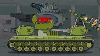 ALL EPISODES ABOUT : KV-6 in the Secret Laboratory - Cartoons about tanks