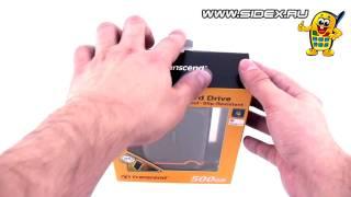 Sidex.ru: Видеообзор Portable HDD Transcend StoreJet 25M 500 Gb (rus)