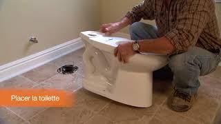 Comment installer des toilettes