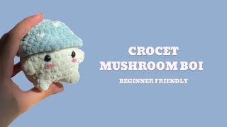 CROCHET MUSHROOM BOY| ГРИБОЧОК ГАЧКОМ