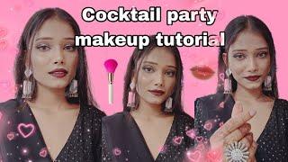 Cocktail party makeup tutorial 