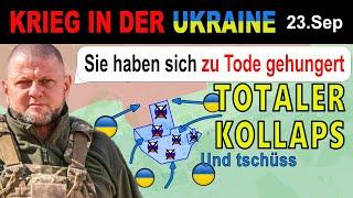 23.SEPTEMBER: BEFREIUNG ZUM GREIFEN NAH - Russische Überreste ZIEHEN SICH AUS VOVCHANSK ZURÜCK