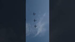 Jack Aces P-51D Mustang flyover