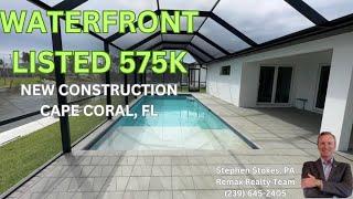 WATERFRONT NEW CONSTRUCTION | CAPE CORAL, FL