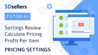 Pricing Settings & Wholesale Price - Calculate eBay listing price with a profit margin | 3Dsellers