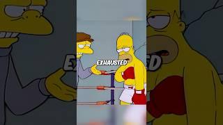 Homer becomes a boxer ‼️ #simpsons #shorts