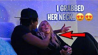 ￼CASUALLY GRABBING MY “COLLEGE CRUSH” NECK TO GET HER REACTION ..