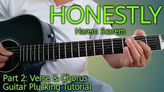 HONESTLY by Harem Scarem | Guitar Plucking Tutorial | Detailed Guitar Lesson - Acoustic Guitar