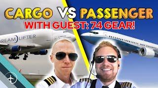 Cargo Pilot vs Passenger Pilot! Can you REALLY fly a B747 in Pyjamas?