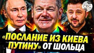 Шольц опубликовал послание Путину из Киева