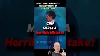 Cliff messed up here!#shorts #accident #mistake #encourage #faith