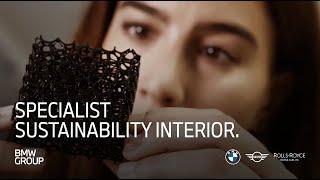 Specialist Sustainability Interior I BMW Group Careers.