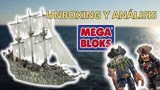 Holandes Errante Piratas del Caribe - Mega Bloks - (Unboxing y Análisis en Español)