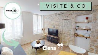 "Elena" T2 entièrement meublé à vendre à Caen par VIsite & Co