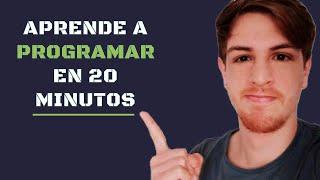 Aprende a programar DESDE CERO ‍ en 20 MINUTOS!