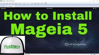 How to Install Mageia Linux 5 + VMware Tools on VMware Workstation/Player Easy Tutorial [HD]