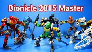 레고 바이오니클 2015 마스터 장난감 전제품 Lego Bionicle 2015 All Master (70784-70789) StopMotion [지호토이TV]