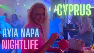 CRAZY Party Street Ayia Napa NIGHTLIFE Cyprus 2024