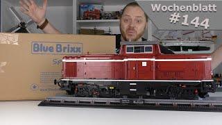 "Absoluter Wahnsinn in 1:18!" | BlueBrixx® 106969 Display Lokomotive V100 | Wochenblatt [#144]