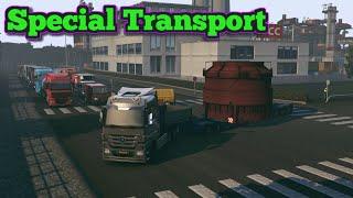 Transporting Big Boiler | Special Transport Ep 2 | Euro Truck Simulator 2 | Logitech G29