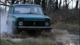 Lada Niva 4x4 OFFROAD mud. лада нива 2013 болото