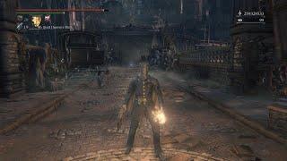 Bloodborne:  the quickest path to the first boss (the Cleric  Beast) for beginners.