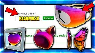 *BEAR MASK* PROMO CODE ALL ROBLOX PROMO CODE! INSTAGRAM ROBLOX EVENTS PROMO CODES! (NOT EXPIRED)