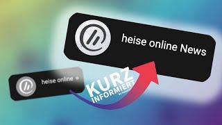 'Kurz informiert' zieht um.   @heiseonlineNews auf YouTube