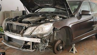 Front Bumper Removal Mercedes E-Class W212 (2009-2013)