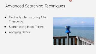 Lavery Library - Search APA PsycNET with Index Terms