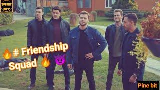  Don't touch my friend || Friendship Squad fight Status || Boys attitude Status  || Pinebit