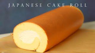 Japanese original Cake Roll┃super soft, no cracking, no peeling  Swiss roll