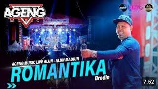 ROMANTIKA [ CIPT. RHOMA IRAMA ] - BRODIEN - AGENG MUSIC LIVE ALUN ALUN MADIUN 2024