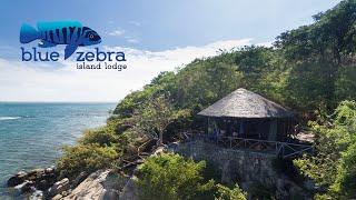 Accommodation at Blue Zebra Island Lodge, Lake Malawi. By Rogan Roams.