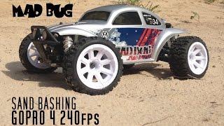 Kyosho MAD BUG Sand Bashing in 240fps