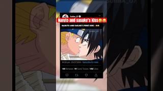 Naruto & Sasuke’s kiss #animeedits #anime #naruto   #manga  #shorts #shortsfeed #explorepage