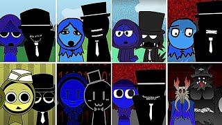 Incredibox - Sprunki but only MR.BLACK HAT and JEVIN in ALL Different Mods