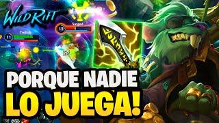 PORQUE NADIE JUEGA CON LA RATA? | Wild Rift